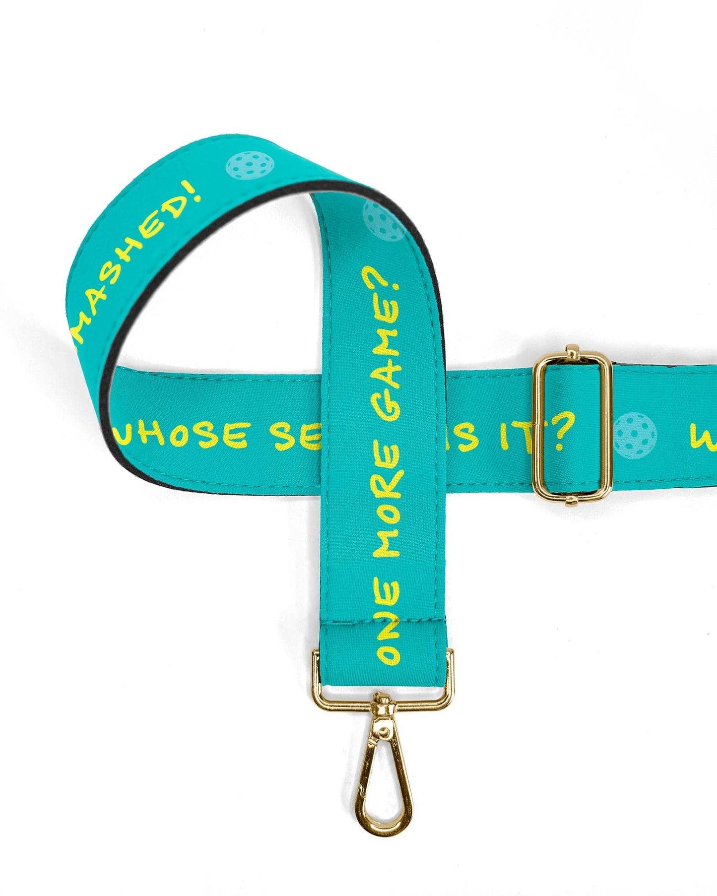 Interchangeable Pickleball designed bag strap- 4 designs: Vintage Victory