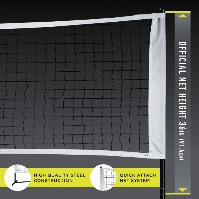 Franklin - HALF COURT PICKLEBALL STARTER SET 4 PLAYER