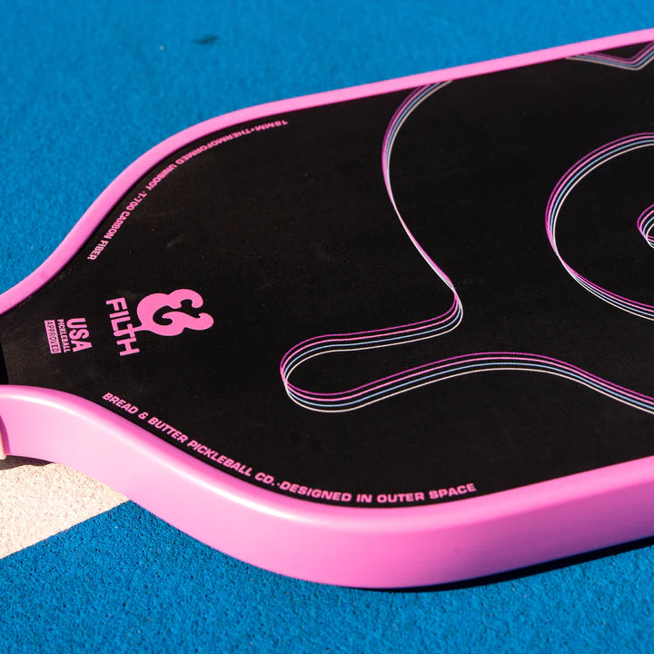 Bread & Butter - The Filth 16mm Pickleball Paddle - Pink