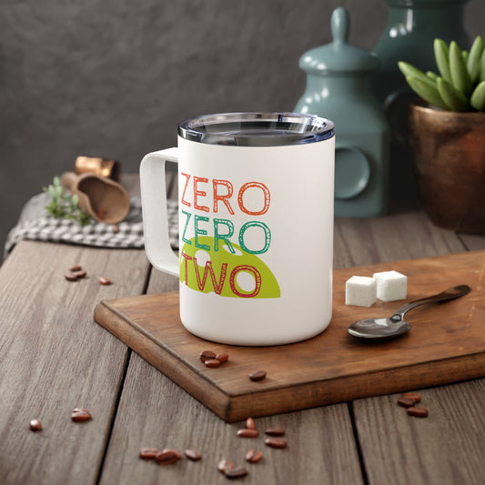 Zero Zero Two Adventure-Ready Insulated Travel  Coffee Mug, 10oz