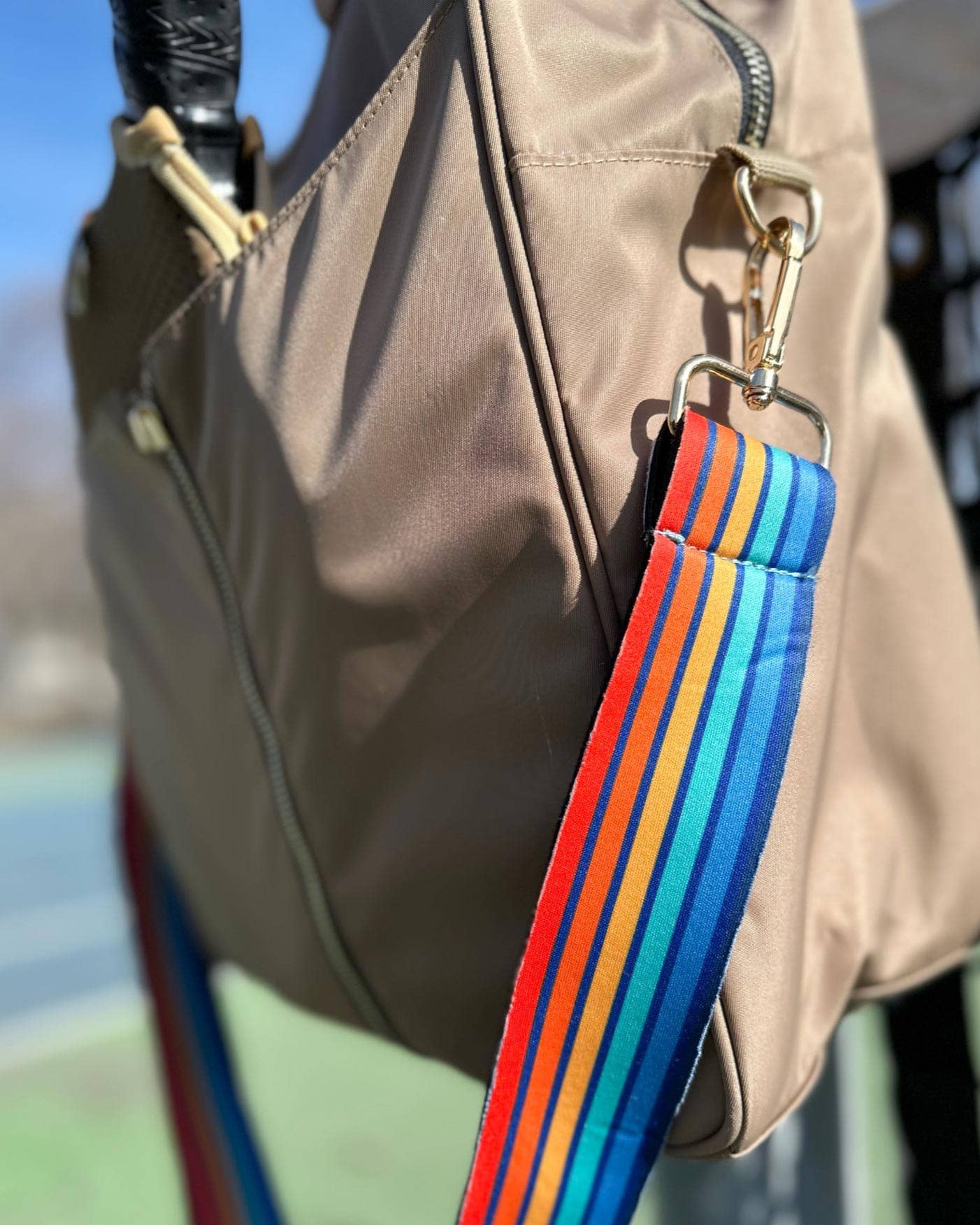 Interchangeable Pickleball designed bag strap- 4 designs: Vintage Victory