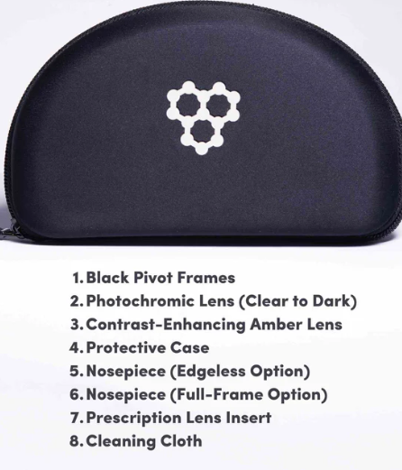 CRBN Pivot Pickleball Glasses