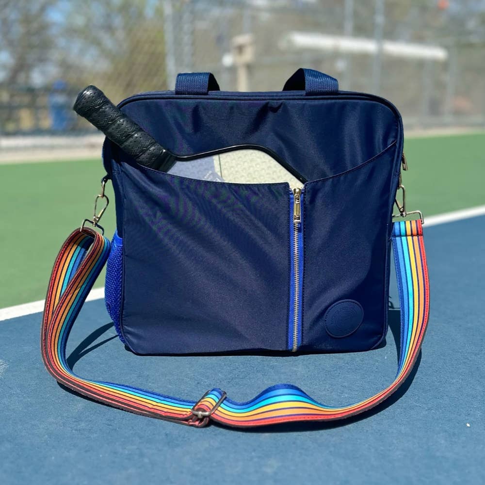 Interchangeable Pickleball designed bag strap- 4 designs: Vintage Victory