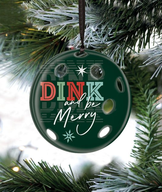 Dink and Be Merry Ornament