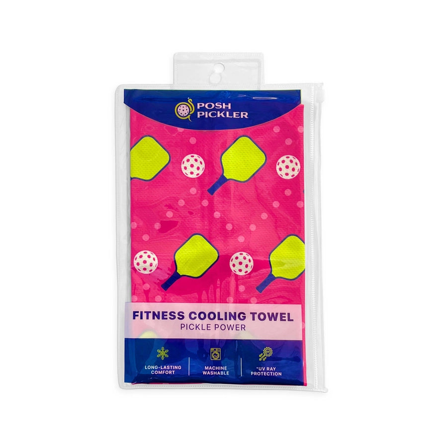 Cooling Towel w/ Pickleball Sports Design