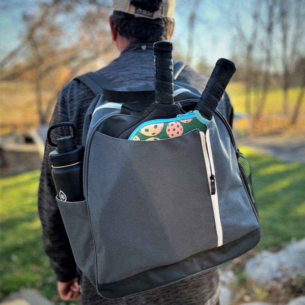 Pickleball Backpack that holds 2 paddles