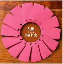 Pickleball **Slim** Koozie Can Holders - Just One More Game