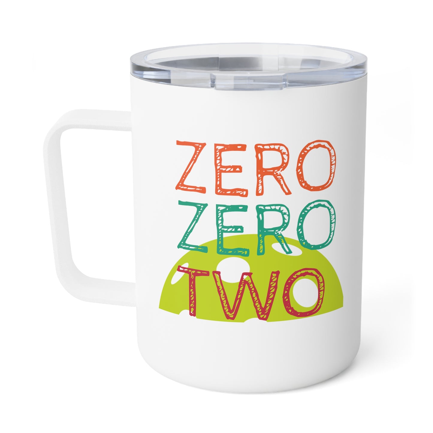 Zero Zero Two Adventure-Ready Insulated Travel  Coffee Mug, 10oz