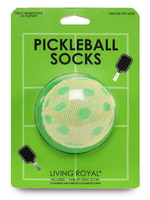 Crew Socks - Pickleball - Green