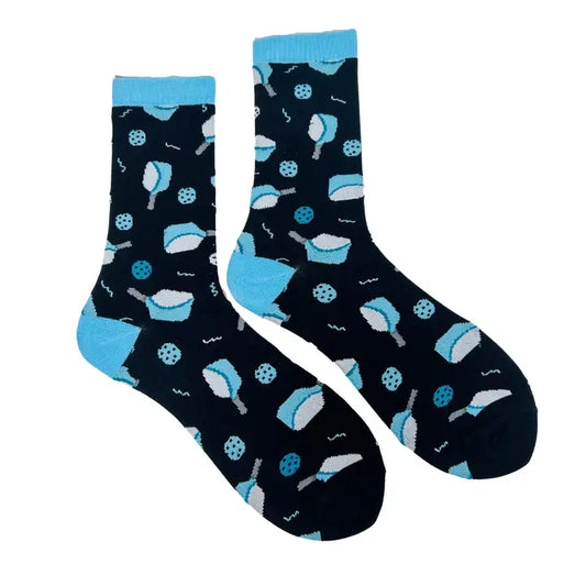 Bamboo Pickleball Socks- Blue