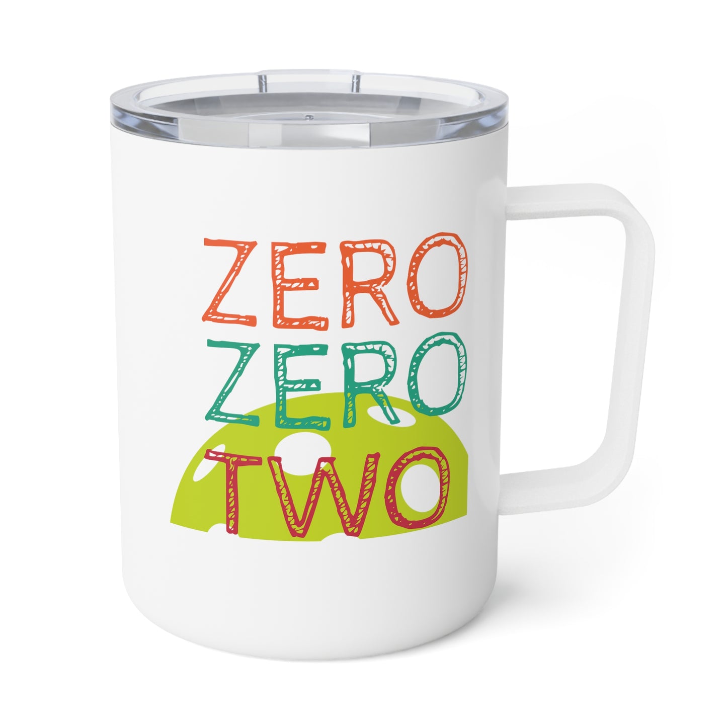 Zero Zero Two Adventure-Ready Insulated Travel  Coffee Mug, 10oz