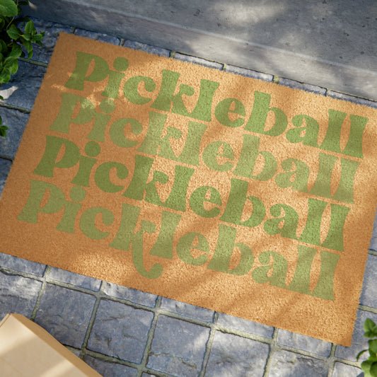Pickleball Welcome Doormat: Greet with Style!