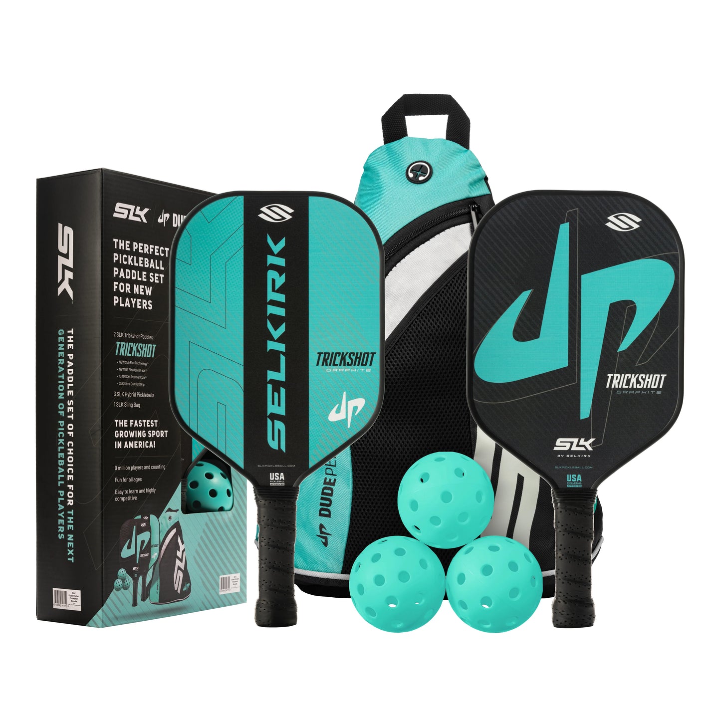 Selkirk x Dude Perfect - Trickshot Pickleball Bundle