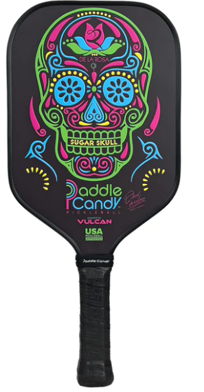 PADDLE CANDY SUGAR SKULL XL PICKLEBALL PADDLE (BLACK)