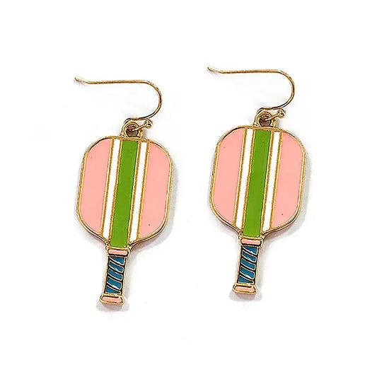 Epoxy Pickleball Paddle Earring