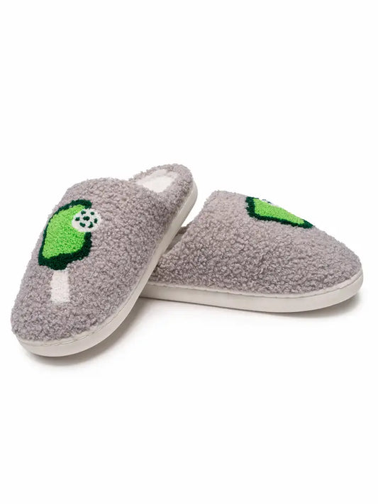 Indoor / Outdoor Slippers - Pickleball - Gray