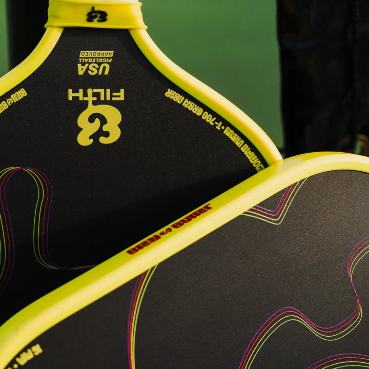 Bread & Butter - The Filth 16mm Pickleball Paddle - Citron