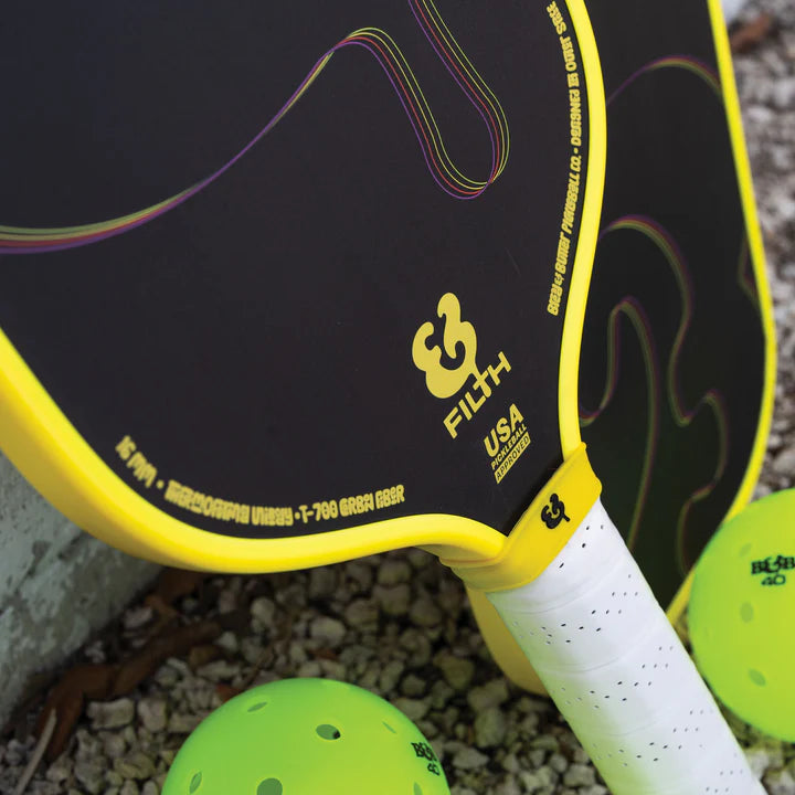 Bread & Butter - The Filth 16mm Pickleball Paddle - Citron